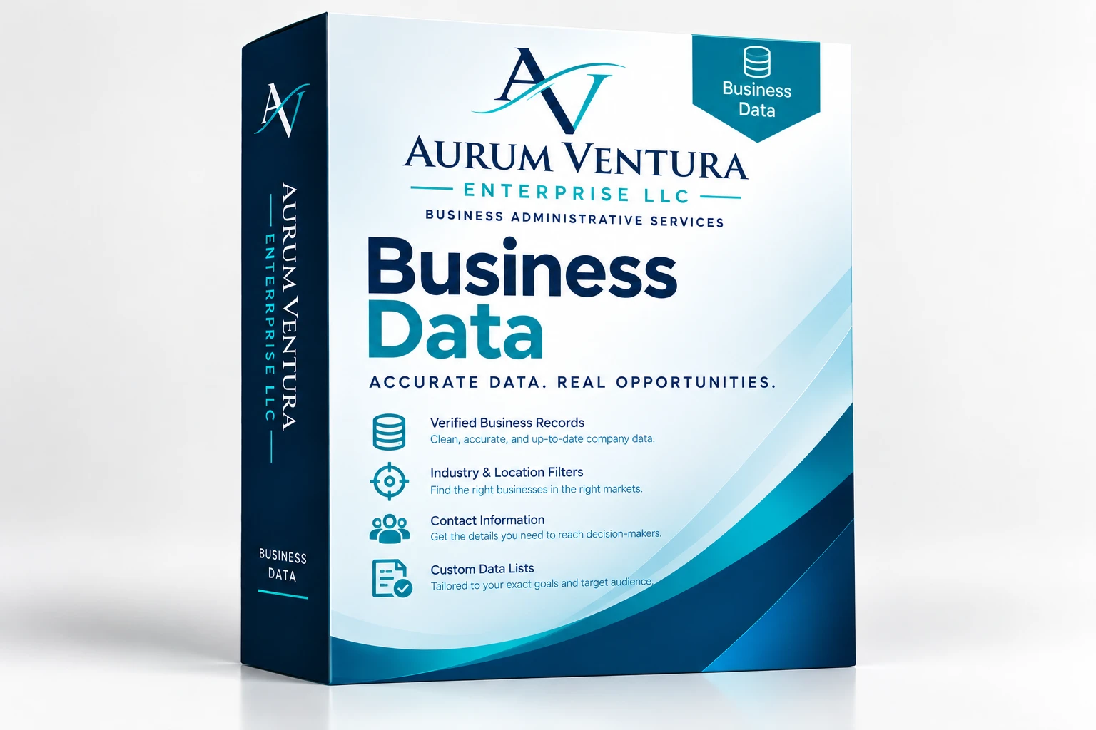 Business Data product box